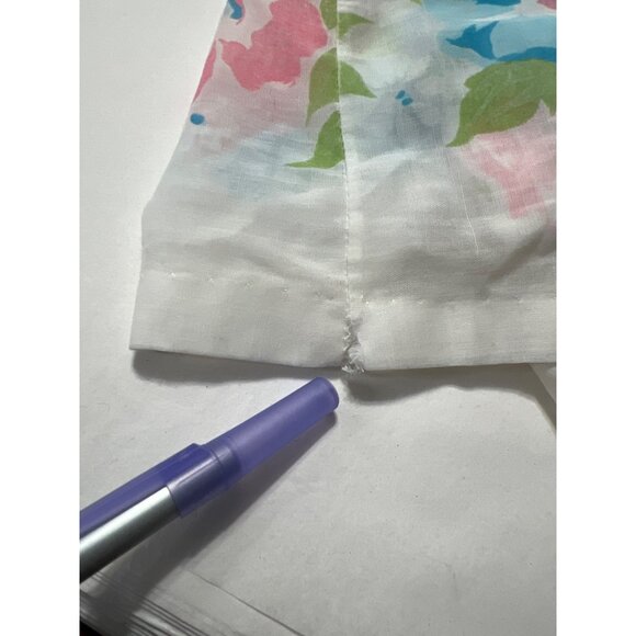 Vintage Sheer Floral Nightgown Dress - Picture 4 of 5